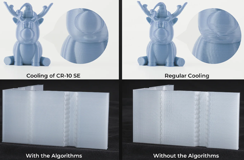 The CR-10 SE guarantees stable printing with great quality